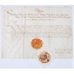 LESZCZYŃSKI Stanisław (1677-1766), King of Poland and Duke of Lorraine. Document from the period of the siege of Danzig in 1734 during the War of the Polish Succession, autographed by the King of Poland.