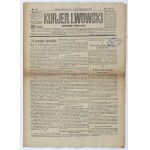 [Battle for Lviv] Kurjer Lviv. Morning edition of November 4, 1918 Lviv. No. 511. year XXXVI.