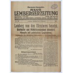 [Battle for Lviv] Issue of the "Neue Lembergerzeitung" No. 596 of November 2, 1918. Lviv.