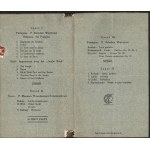 [Music and theater in Lviv] Set of 5 pamphlets and ephemeral prints. 19th century - 1930s.