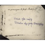 STAROMIEJSCY, Drohobych, Gymnasium] Set of 12 photographs and documents related to Joseph Staromiejski, director of the Francis Joseph Gymnasium in Drohobych, c. k. Government Counsellor. Drohobych-Lviv, 1891-1910