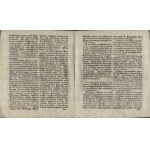 [XVIII c.] Kuryer Polski. Anno 1755. num LXXVIII. Warsaw.