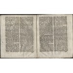 [XVIII c.] Kuryer Polski. Anno 1755. num LXXXV. Warsaw