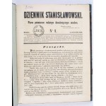 [Poturzycka Library, Dzieduszycki] Stanislavski Journal. A journal devoted to native democratic principles. Responsible editors: Eustachy Rylski, Jan Waligórski. Stanislawow 1848. printed and circulated by Jan Pawel Piller. N-er 1-17 (September 2-28