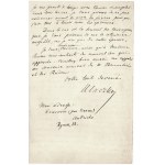 [XIX c., KLACZKO Julian] Two letters from Julian Klaczka, writer, publicist, political thinker, to the editor-in-chief of the Revue des deux Mondes. Kraków-Paris, l. 1875 and 1892.