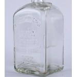 [J. A. BACZEWSKI] Bottle for alcohol by the J. A. Baczewski company. 20th century.