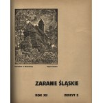 Zaranie Śląskie. (Regional Quarterly). Yearbook XII. Issues 1-4. Bytom, Cieszyn, Katowice, Orlová. 1936.