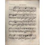 [CHOPIN Frederic] Chopin Frederic - Deux nocturnes pour piano dedies a Madame la Baronne de Billing nee Courbonne par Fred. Chopin : op.32. Paris, 1837/1854. chez M.Schlesinger editeur Rue Richelieu 97.Berlin A. M. Schlesinger. Londres, Wessel et Cie.