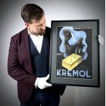 Pre-war poster of KREMOL Soap. 1930s. [ART DECO]