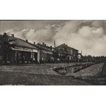 Luniniec - Okrzeji street. Photo by K. Jankowski. Postcard.