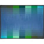Richard Anuszkiewicz, Dark Blue, 1975