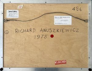Richard Anuszkiewicz, Dark Blue, 1975