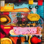 Wojciech Brewka, Abstract, 2022
