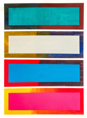 Dominik Smolik, Cztery prostokąty (Four rectangles), 2024