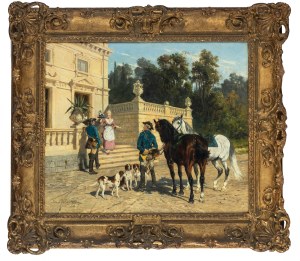 Jan Chełmiński (1851 Brzustów - 1925 Nowy Jork), Powitanie