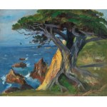 Wojciech Kossak (1856 Paryż - 1942 Kraków), Pejzaż z Monterey, 1932 r.
