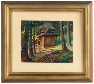 Leszek Stańko (1924 Sosnowiec-2010 Katowice), Kościółek w Jaszczurówce, 1961 r.
