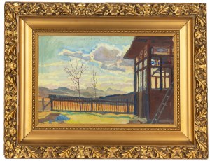 Stanisław Kamocki (1875 Warszawa - 1944 Zakopane), Widok z werandy Harendy