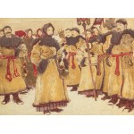 Władysław Jarocki (1879 Tarnopol - 1965 Kraków), Jordan I (Święto Jordanu) - z teki Lamus, Lwów, 1912 r.