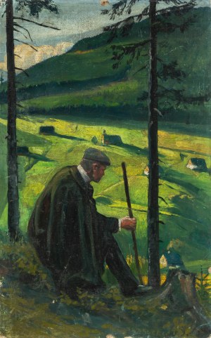 Artur Wasner (1887 Łaziska Średnie - 1938 Dąbrowica/k. Szczodrego), Odpoczynek wędrowca