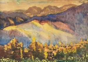 Fryderyk Pautsch (1887 Delatyn - 1950 Kraków), Widok górski