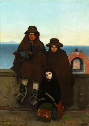Emil Benediktoff Hirschfeld (1867 Odessa - 1922 Concarneau), Sieroty neapolitańskie, 1890 r.
