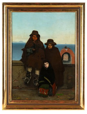 Emil Benediktoff Hirschfeld (1867 Odessa - 1922 Concarneau), Sieroty neapolitańskie, 1890 r.