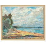 Zdzisław Przebindowski (1902 Kraków - 1986 tamże), Na plaży