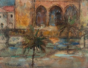 Zdzisław Przebindowski (1902 Kraków - 1986 tamże), Widok z Palermo