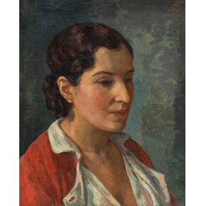 Maurycy Mędrzycki (1890 Łódź - 1951 Paul de Vance), Portrait of a Woman