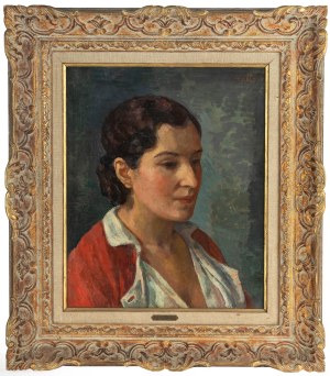 Maurycy Mędrzycki (1890 Łódź - 1951 Paul de Vance), Portret kobiety