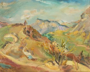 Ludwik Klimek (1912 Skoczów - 1992 Nicea), Pejzaż