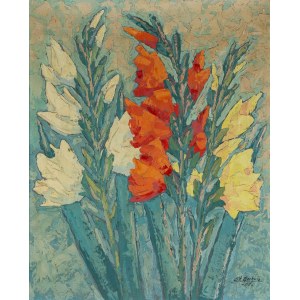 Stanislaw Chachula (second half of the 20th century), Swordtails, 1966.