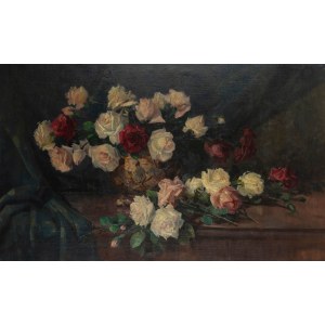 Ignacy Zygmuntowicz (1875 Warsaw-1947 Łódź), Flowers in a vase