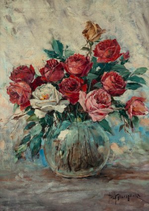 Józef Graczyński (1866-1939), Różnokolorowe róże
