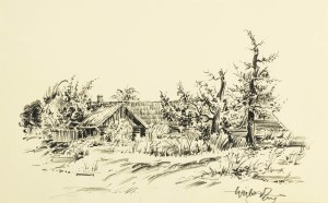 Wiktor Zin (1925 Hrubieszów - 2007 Rzeszów), Pejzaż