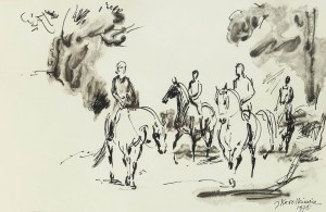 Józef Korolkiewicz (1902 -1988), Przejażdzka, 1975