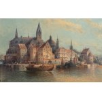 Karl Kaufmann (1843 Neuplachowitz - 1905 Wiedeń), Miasto nad rzeką
