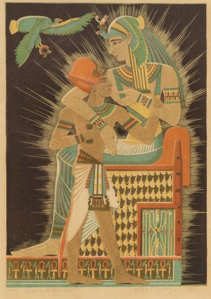 Aleksander Laszenko (1883 Annówka - 1944 Włocławek), Izyda i Horus, 1930 r.