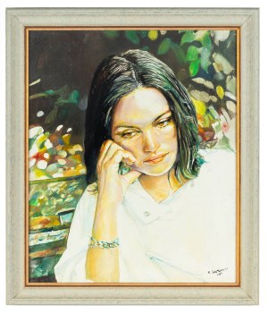 Krzysztof Wojtarowicz (1957-2004), Zamyślona, 1984