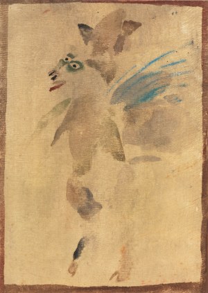 Jerzy Zabłocki (1927 Łódź - 1993 Turcja), Pegaz II, 1983 r.