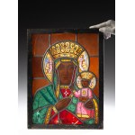 Krakowski Zakład Witrażów S.G. Żeleński, "Matka Boża Częstochowska."