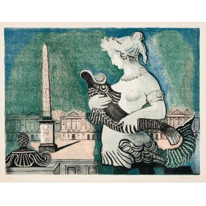 Alicia Halicka (1894 - 1975), Place de la Concorde in Paris.