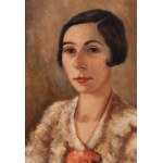 Léon Weissberg (1893 Przeworsk - 1943 Majdanek death camp), Woman with a Carnation, 1934