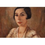 Léon Weissberg (1893 Przeworsk - 1943 Majdanek death camp), Woman with a Carnation, 1934