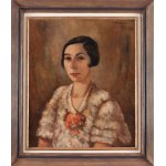 Léon Weissberg (1893 Przeworsk - 1943 Majdanek death camp), Woman with a Carnation, 1934
