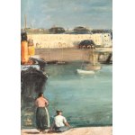 Henry Hayden (1883 Warsaw - 1970 Paris), Port of Dieppe (Le port de Dieppe), 1934