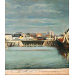 Henry Hayden (1883 Warsaw - 1970 Paris), Port of Dieppe (Le port de Dieppe), 1934
