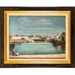 Henry Hayden (1883 Warsaw - 1970 Paris), Port of Dieppe (Le port de Dieppe), 1934