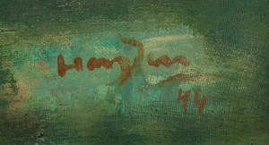 Henryk Hayden (1883 Warszawa - 1970 Paryż), Pejzaż z południa Francji, 1944